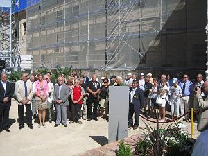 commemoration du MASSACRE du 5 juillet 1962  au mur des disparus 019